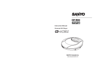 Sanyo CDP-M303 - Owners Manual 